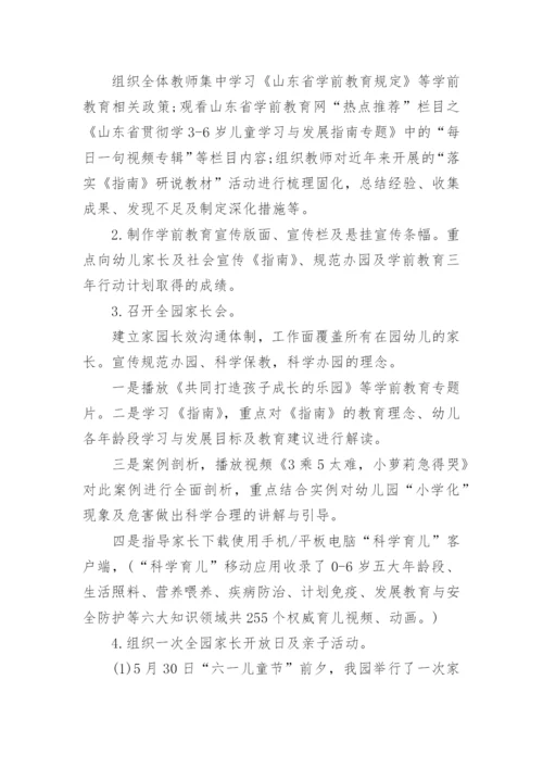 幼儿园学前教育宣传月活动总结_1.docx