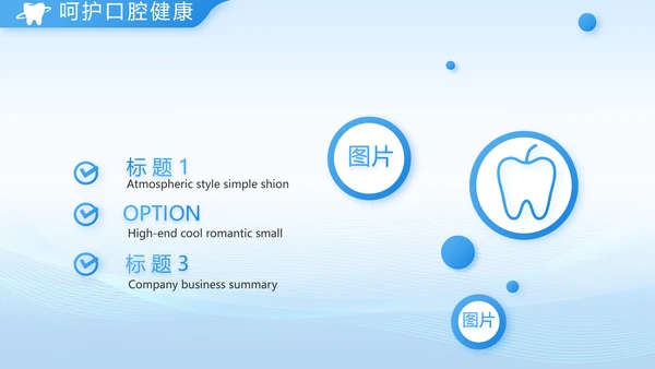 口腔健康守护计划牙科工作总结PPT