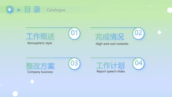 绿色医疗临床护理案例分析动态PPT模板
