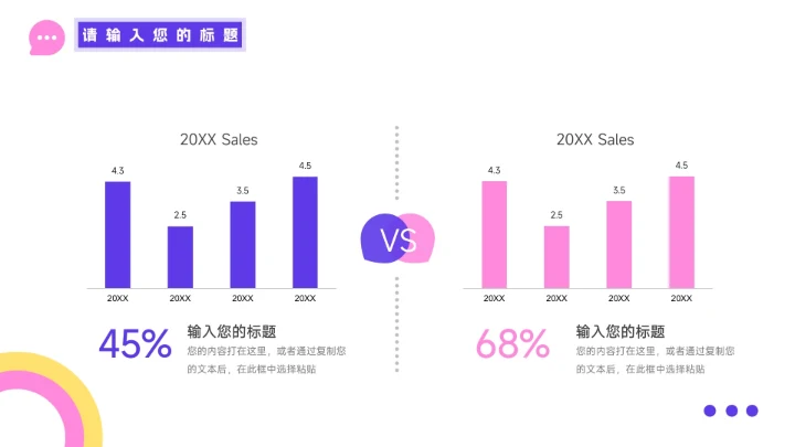 粉紫潮流医生工作报告PPT模板