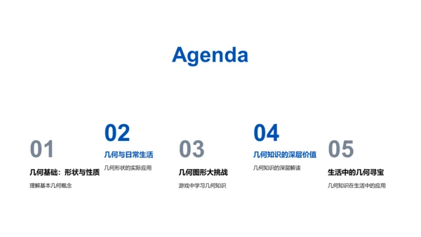 几何图形探究PPT模板