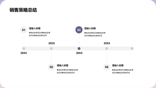 紫色渐变风月度销售总结报告PPT模板