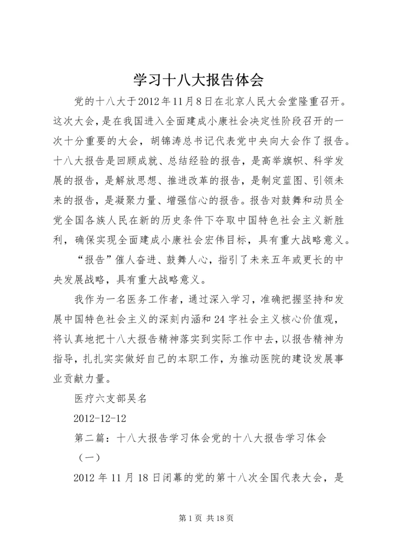 学习十八大报告体会 (4).docx