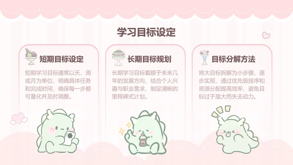 茶茶龙粉色卡通风学习总结
