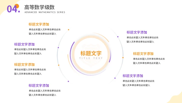 高等数学大学课程讲解通用PPT模板