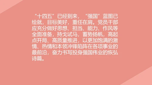 粉色党政风两会学习心得PPT模板