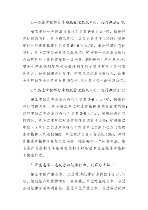 煤矿三违认定和处罚办法.docx