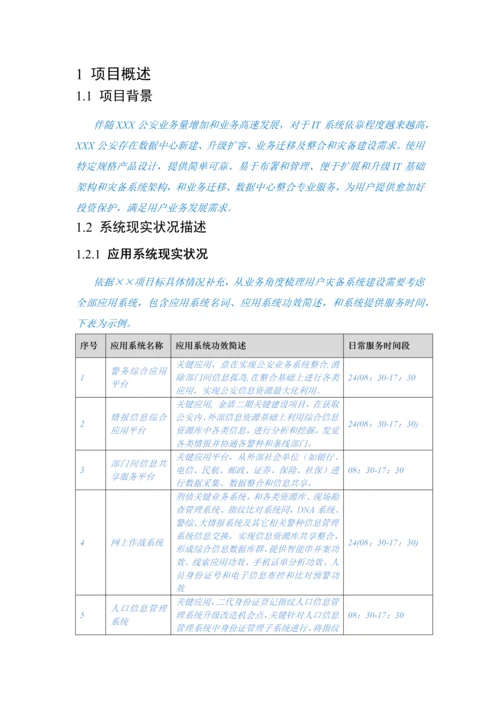 警务云双活数据中心解决专项方案设计方案报告.docx