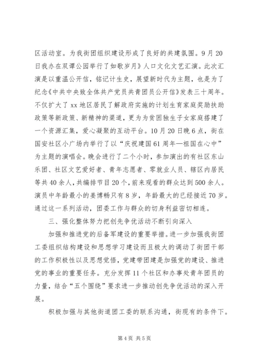 团工委创优工作报告.docx