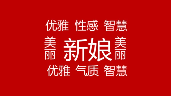 婚礼发布会快闪动画通用PPT模板