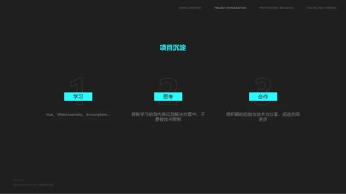 黑色前端技术人员岗前述职报告PPT模板