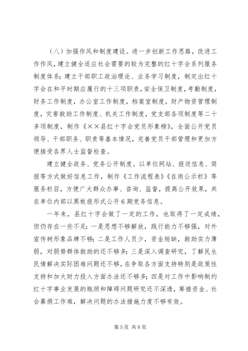 红十字会工作总结及工作计划 (2).docx