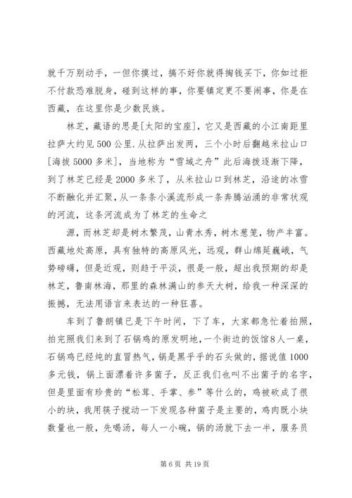 西藏一游心得体会 (2).docx