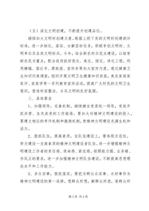 社区精神文明建设工作计划 (13).docx