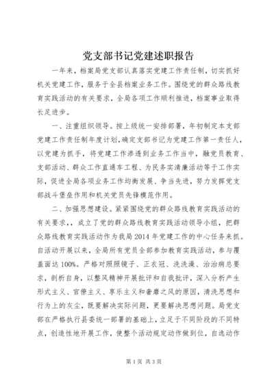 党支部书记党建述职报告.docx