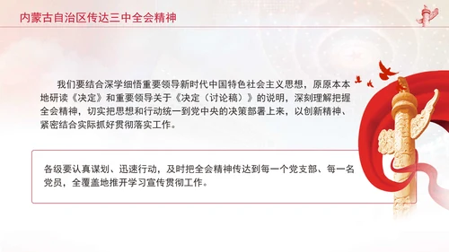 内蒙古自治区传达学习党的二十届三中全会精神专题党课PPT
