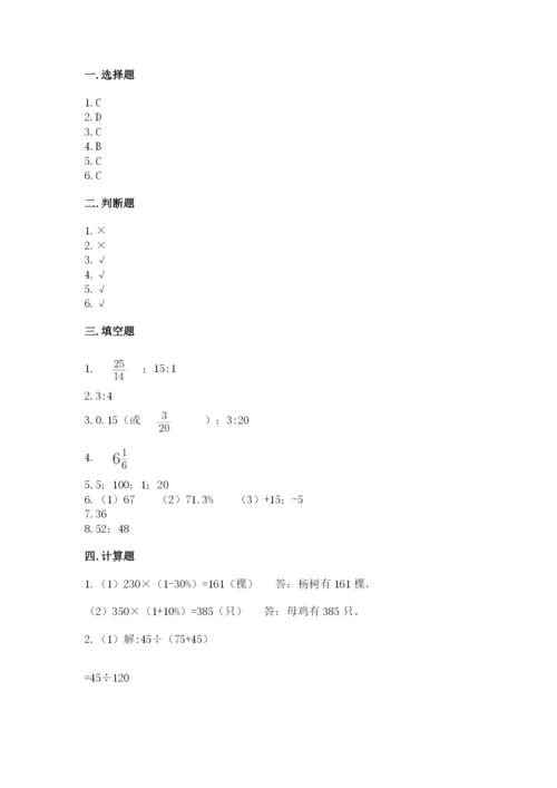 兴海县六年级下册数学期末测试卷（满分必刷）.docx