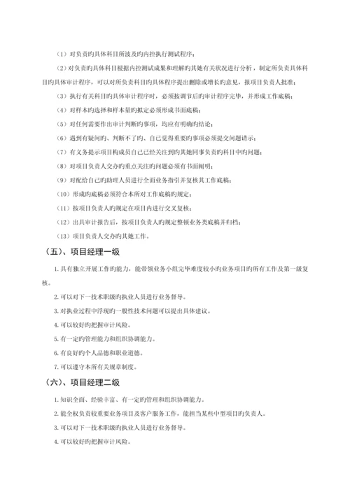 会计师事务所岗位设置职责业务标准流程.docx