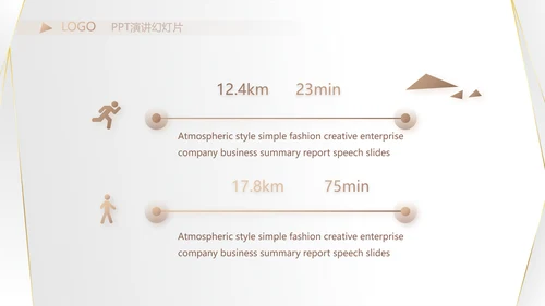 高端极简品牌策划工作总结汇报PPT