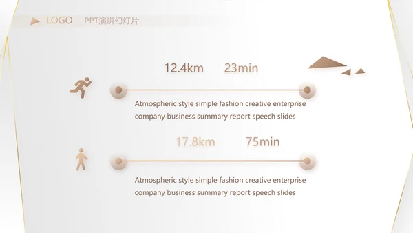 高端极简品牌策划工作总结汇报PPT