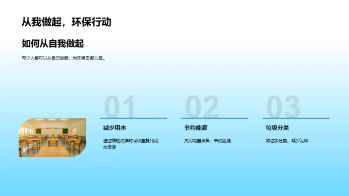 绿色生活，我行我素