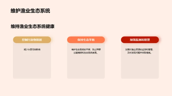 渔业资源管理与可持续利用