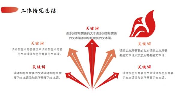 勇往直前工作总结通用PPT模板