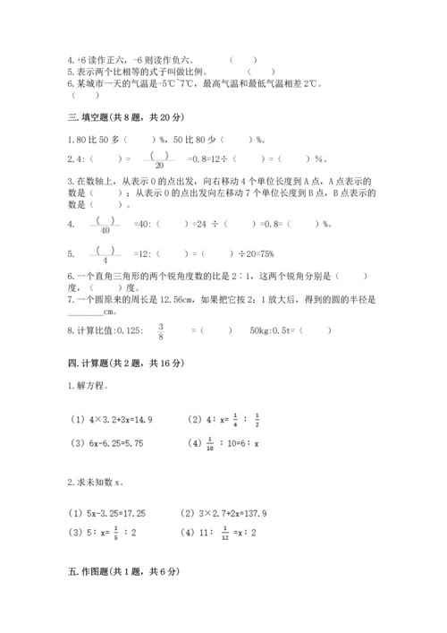 北师大版六年级下册数学期末测试卷（网校专用）.docx