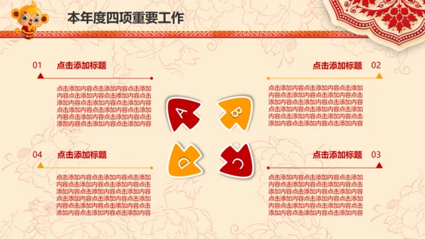 2016猴年开门红年会晚会工作总结PPT