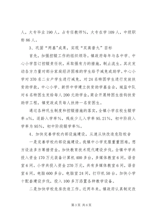 响水镇中学继续教育工作情况汇报 (2).docx