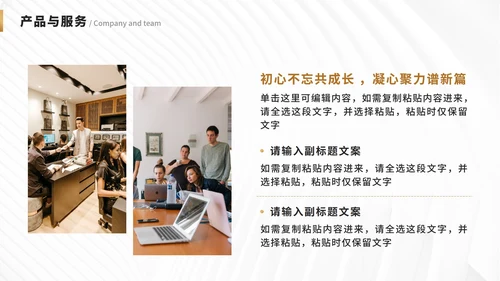 企业介绍宣传手册PPT模板