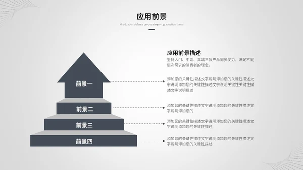 创意黑白简约线条艺术毕业答辩毕业论文开题报告ppt模板