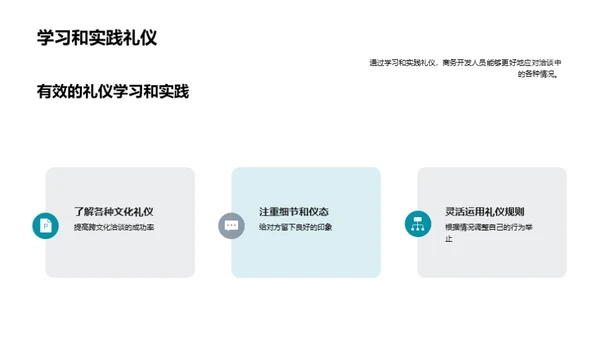 赢在游戏洽谈礼仪