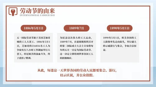 黄色卡通风劳动最光荣致敬劳动者PPT模板