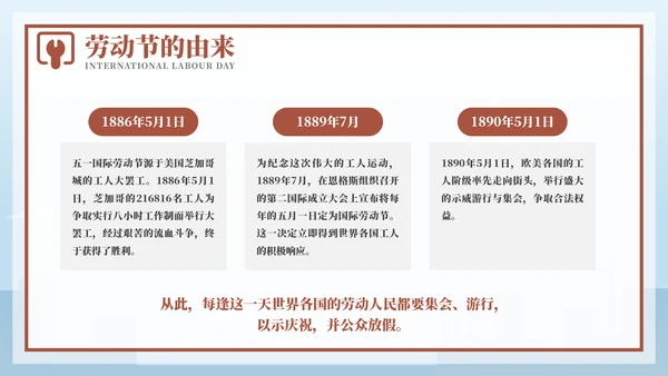 黄色卡通风劳动最光荣致敬劳动者PPT模板