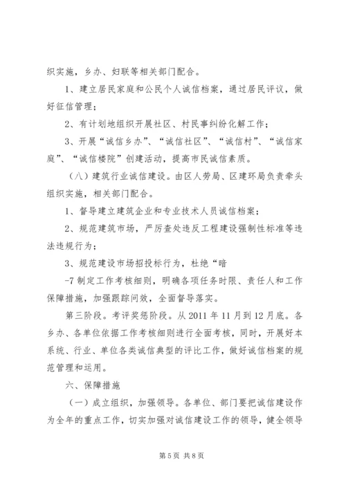 诚信方案(活动方案)222.docx