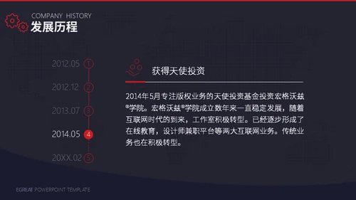 工业时代机械齿轮通用PPT模板