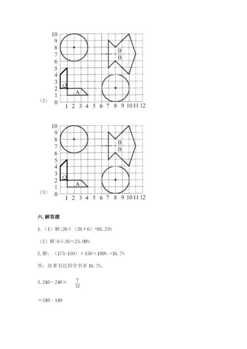 人教版小学六年级上册数学期末测试卷精品（典型题）.docx