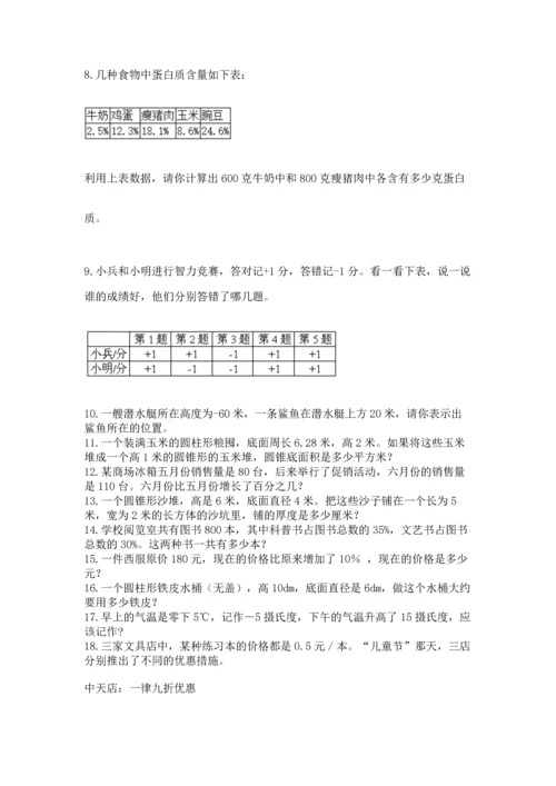 小升初数学应用题50道（模拟题）.docx