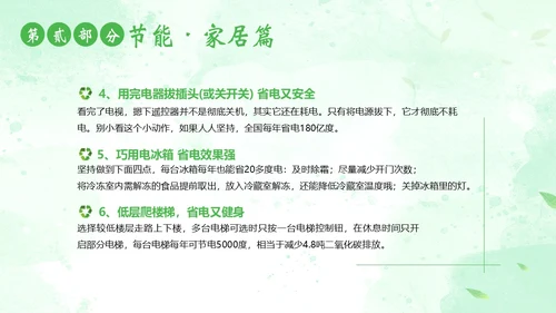全国节能宣传周全国低碳日节能减排低碳生活PPT课件