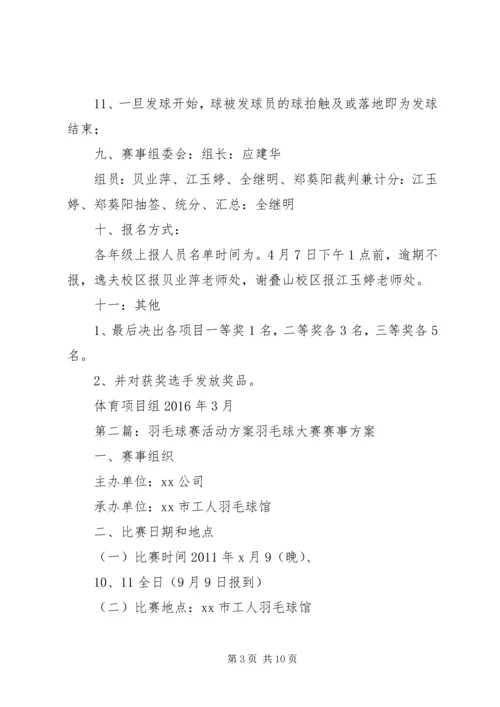 羽毛球赛活动方案.docx