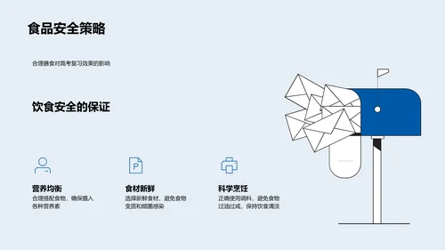 安全保障高考胜利PPT模板