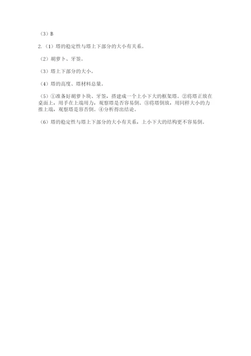 教科版六年级下册科学期末测试卷（考点梳理）.docx