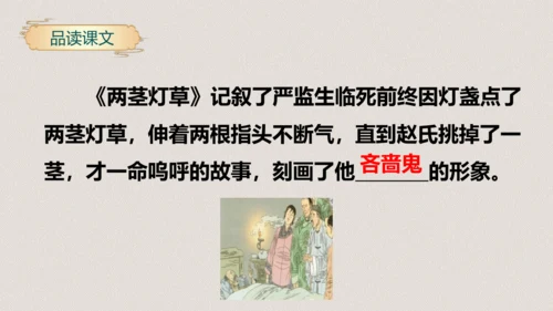 第13课《人物描写一组两茎灯草》（教学课件）
