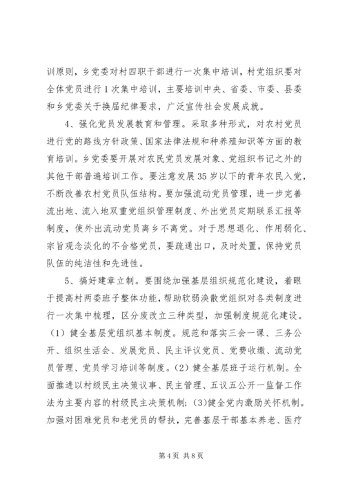 软弱涣散党组织专项整顿工作实施方案.docx