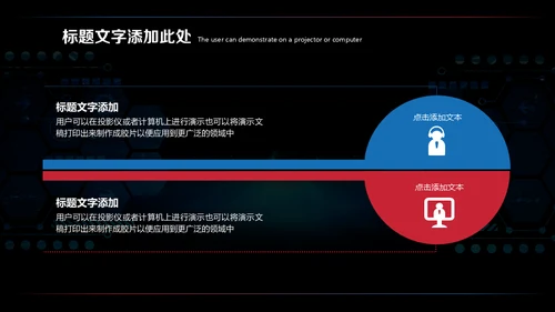 智能科技模块化工作汇报通用PPT模板