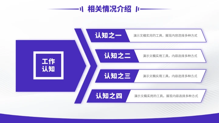 蓝紫色大学生职业生涯规划PPT模板