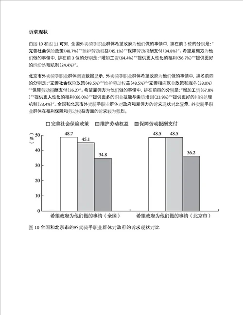 中国外卖骑手职业群体调查报告