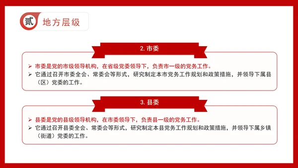 党支部党务知识微党课：党组织结构详解ppt课件
