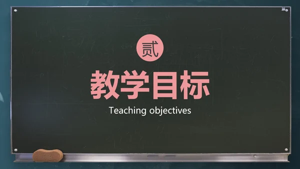 黑色实景黑板教师教学教育PPT模板